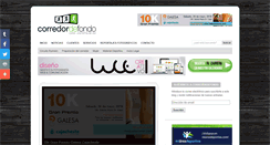 Desktop Screenshot of corredordefondo.com