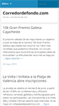 Mobile Screenshot of corredordefondo.com
