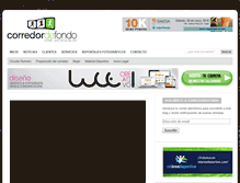 Tablet Screenshot of corredordefondo.com
